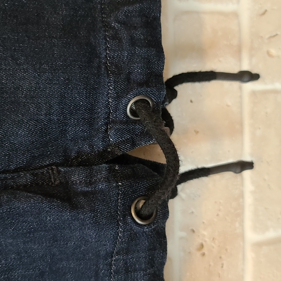 Mavi Indigo Move Women's Denim Hodded Mid-Long Parka Jacket ( Sz S/M) - Picture 6 of 11